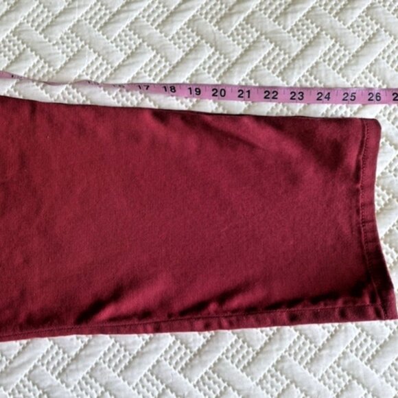 LRL Jeans Ralph Lauren Women's SZ 16 Red Straight Stretch Cropped/Ankle - Picture 11 of 14